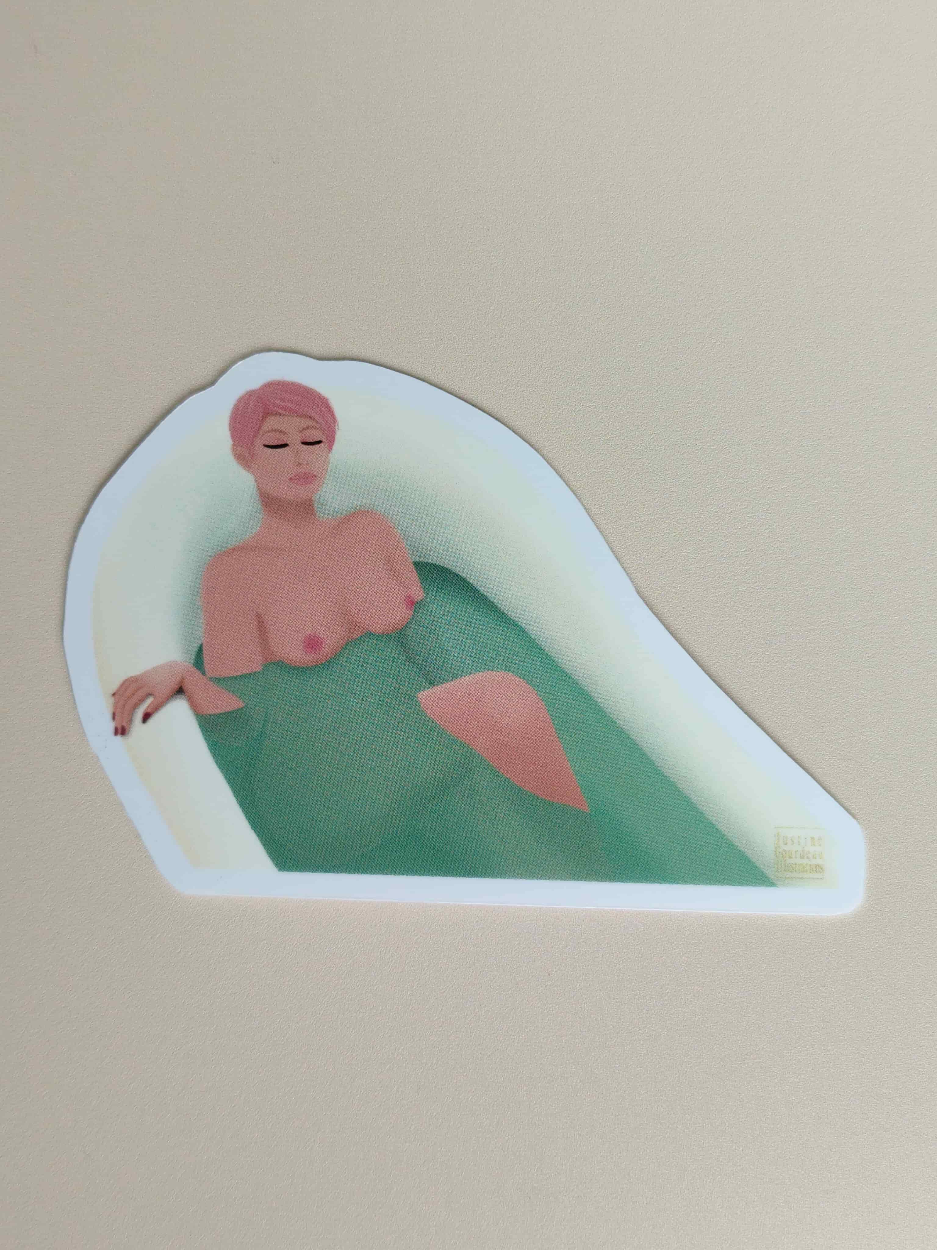 pack 4 stickers bien-être - Olenna