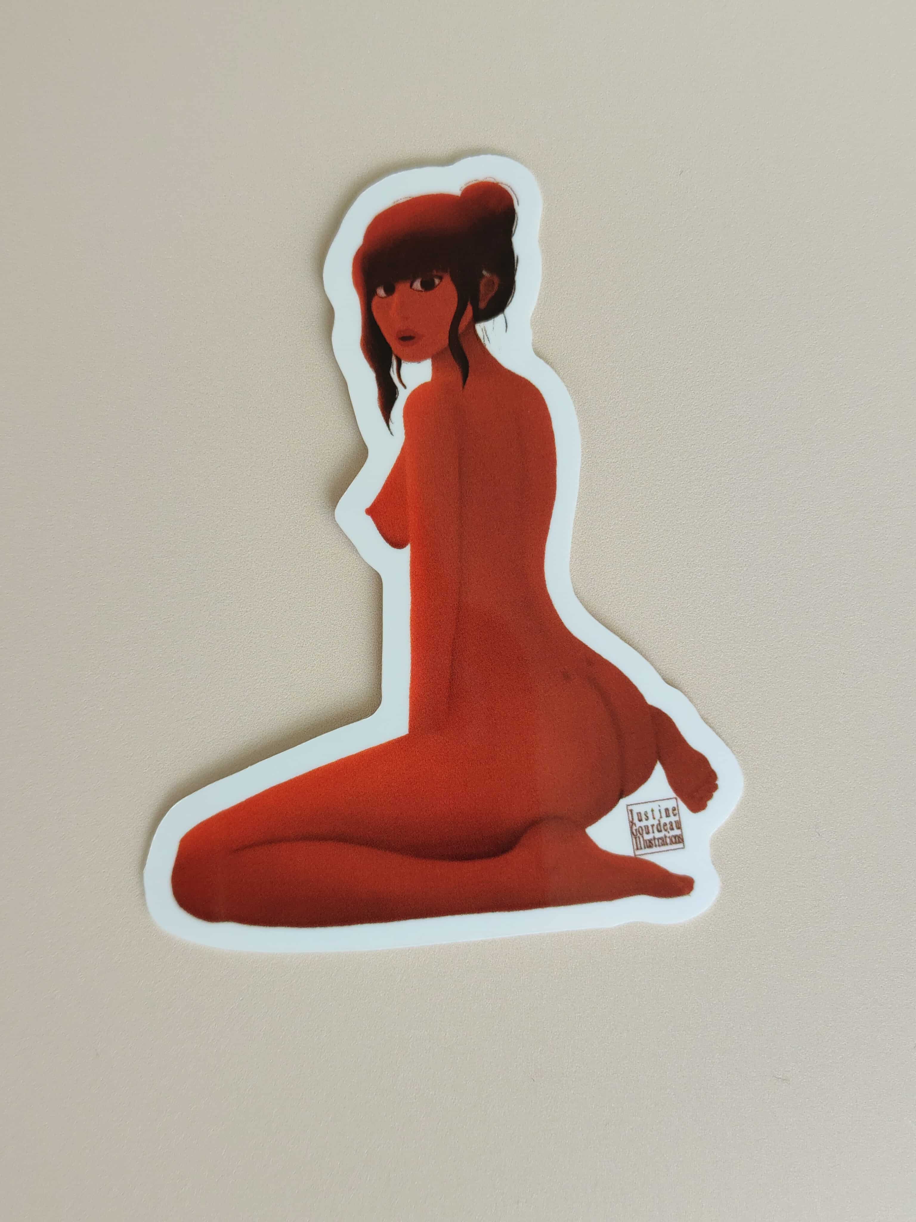 pack de 5 stickers - version sexy