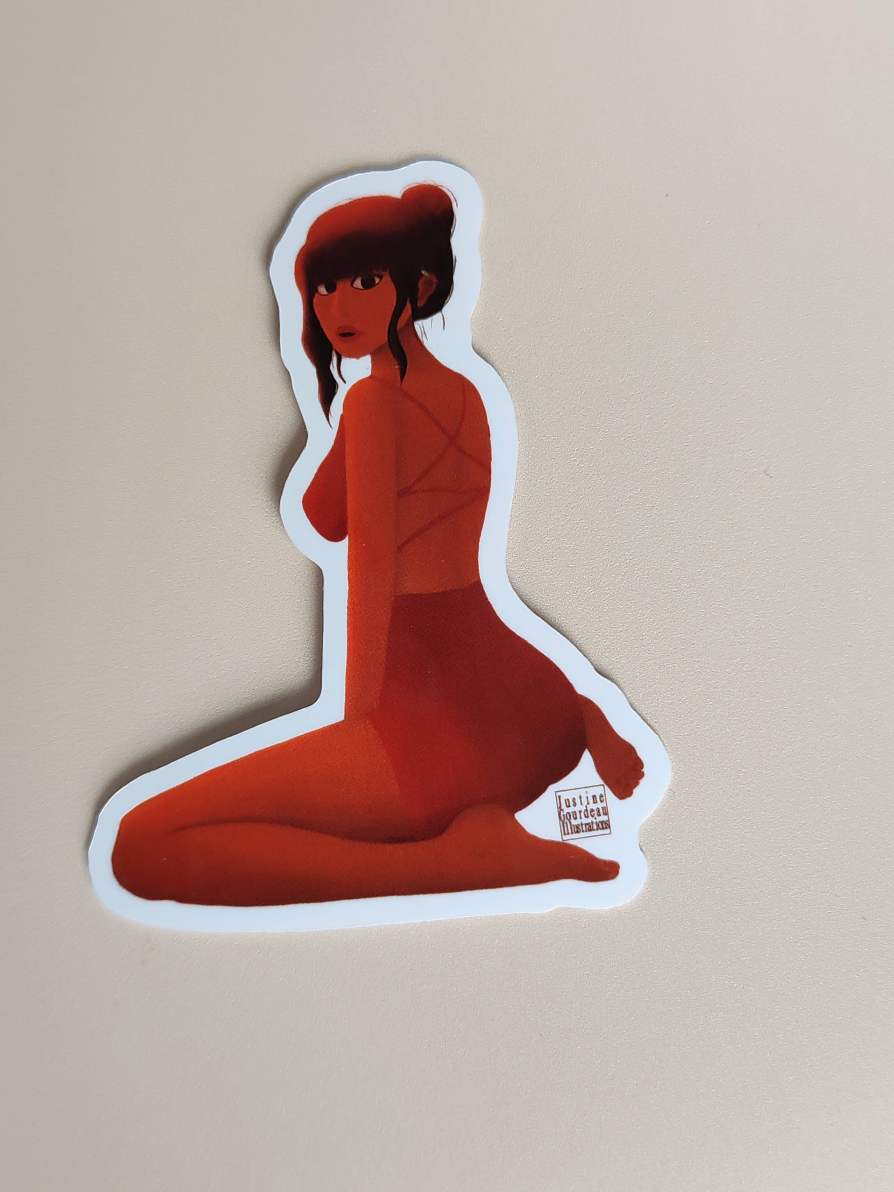 pack de 5 stickers - version douce