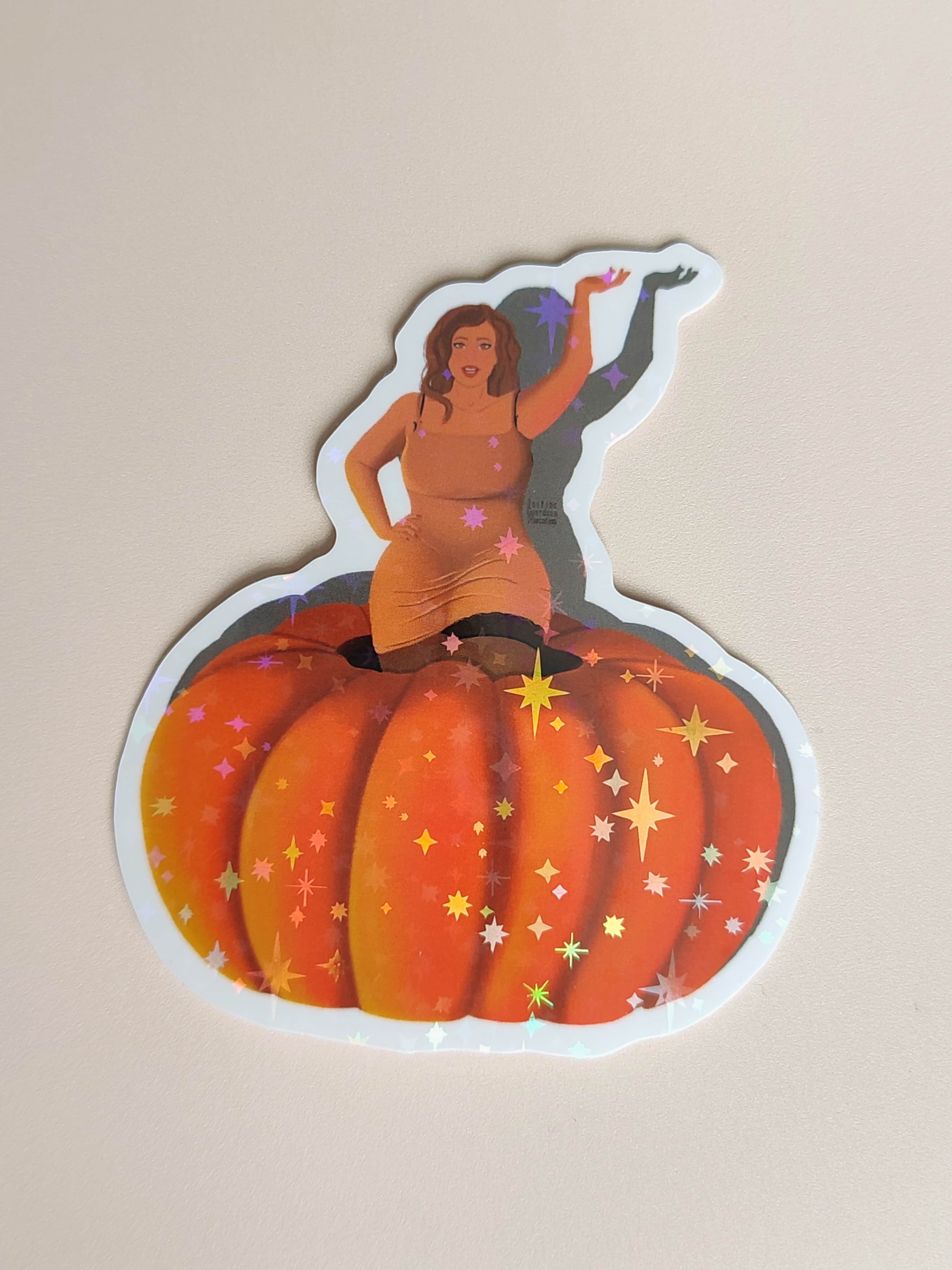 Sticker Holographique Hazel