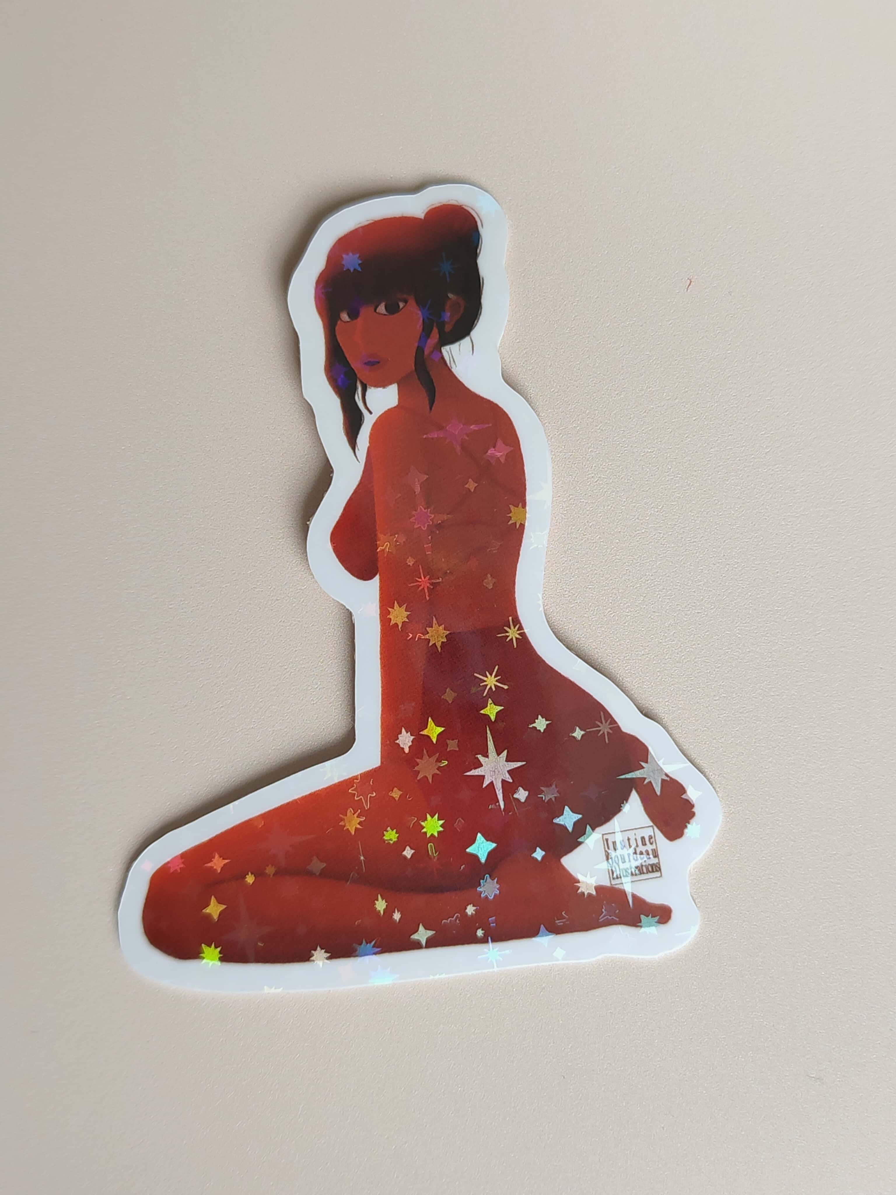 Sticker Holographique Ivy
