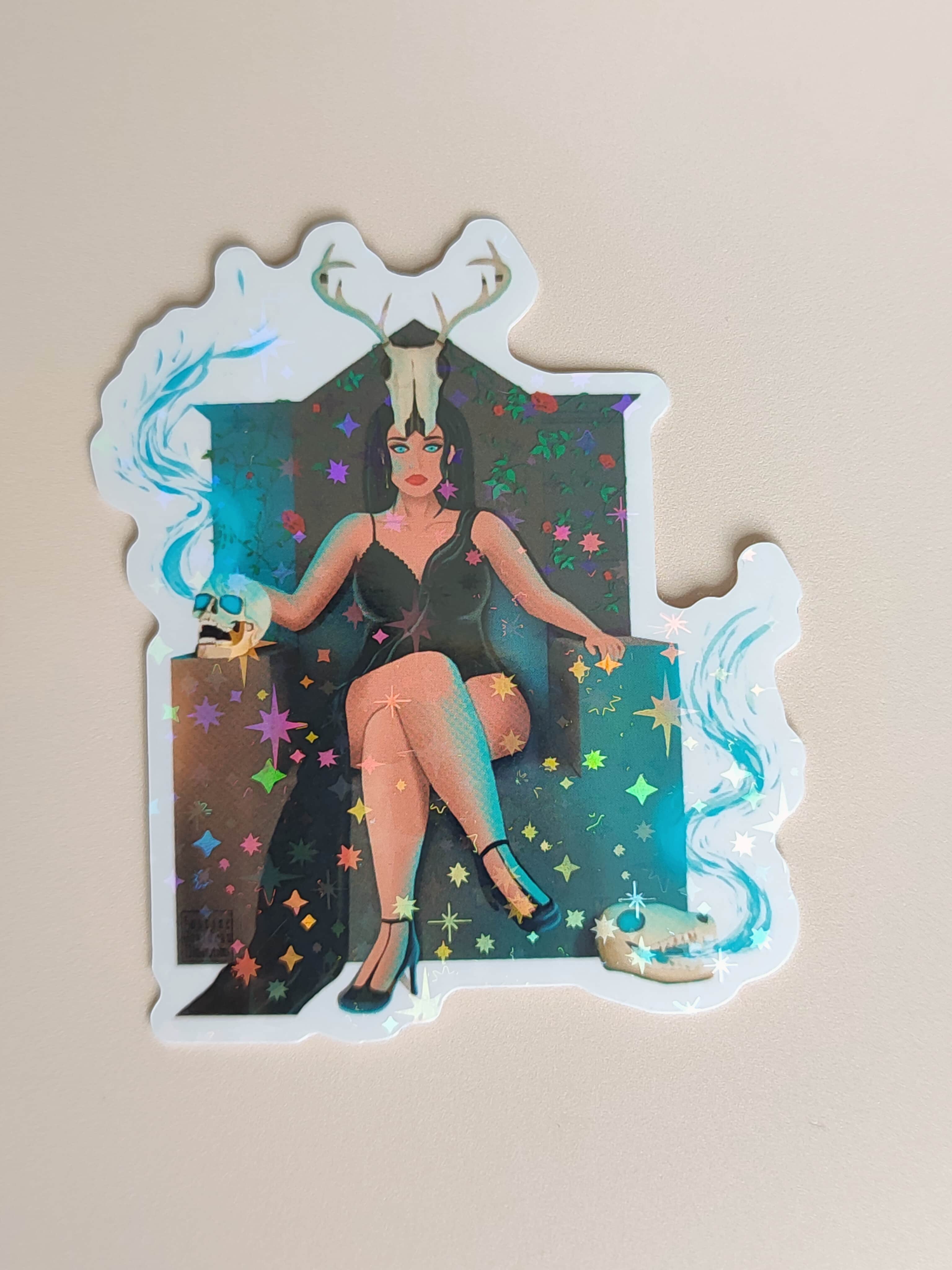 Sticker Holographique Tetia