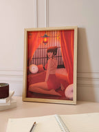Affiche décoration féminine Ivy - 3 tailles