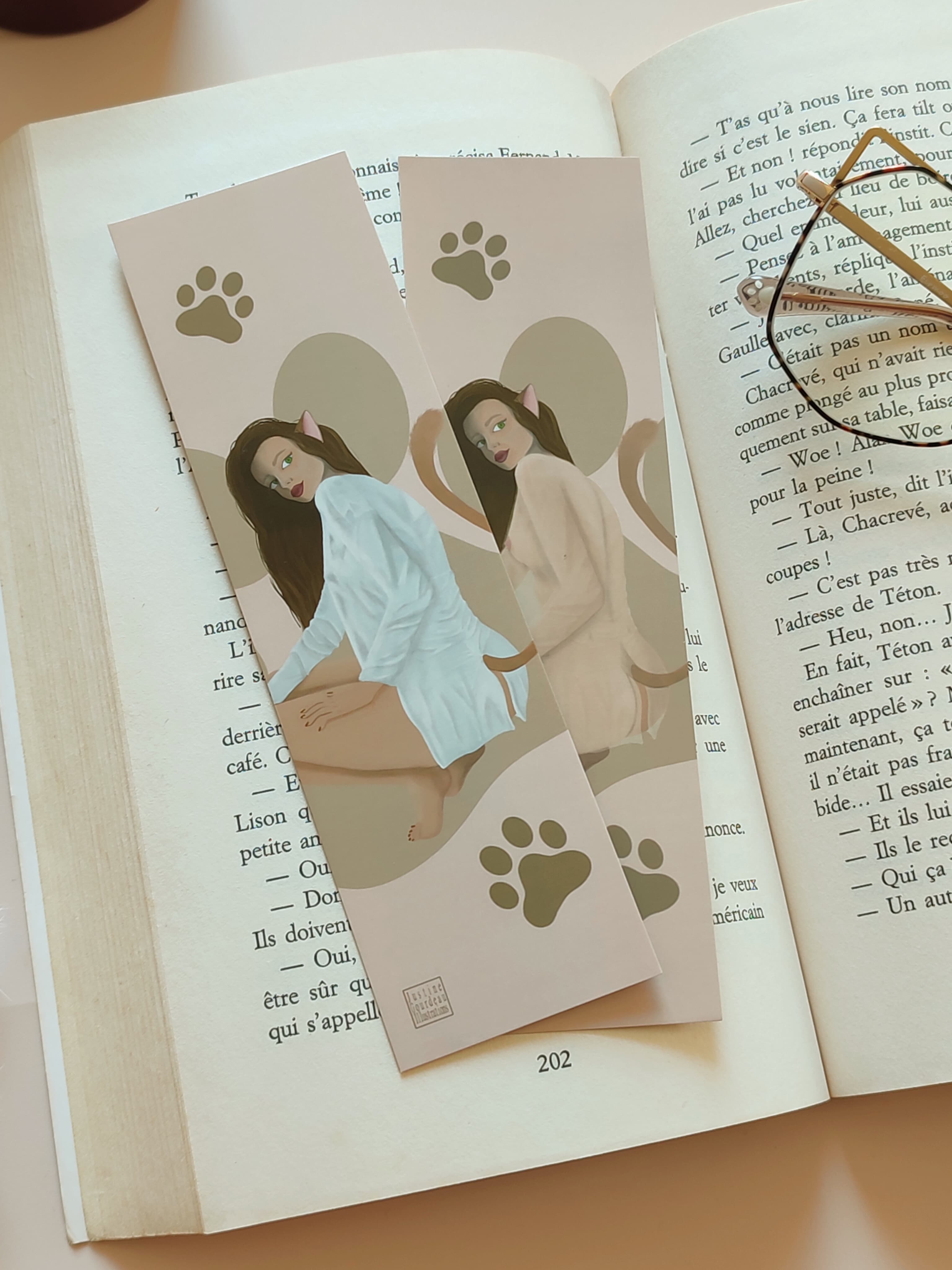 Marque-pages Zinlena - 2 versions