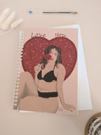 Carnet de journaling créatif féminin - Belinda