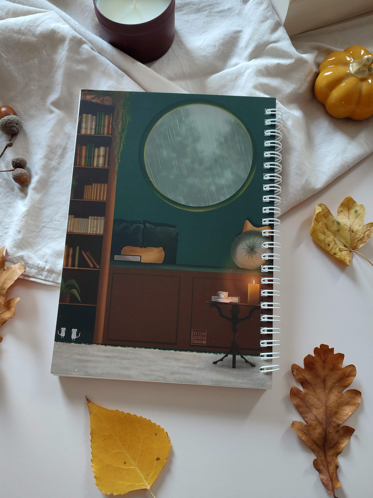 carnet illustré Luna, couverture arrière