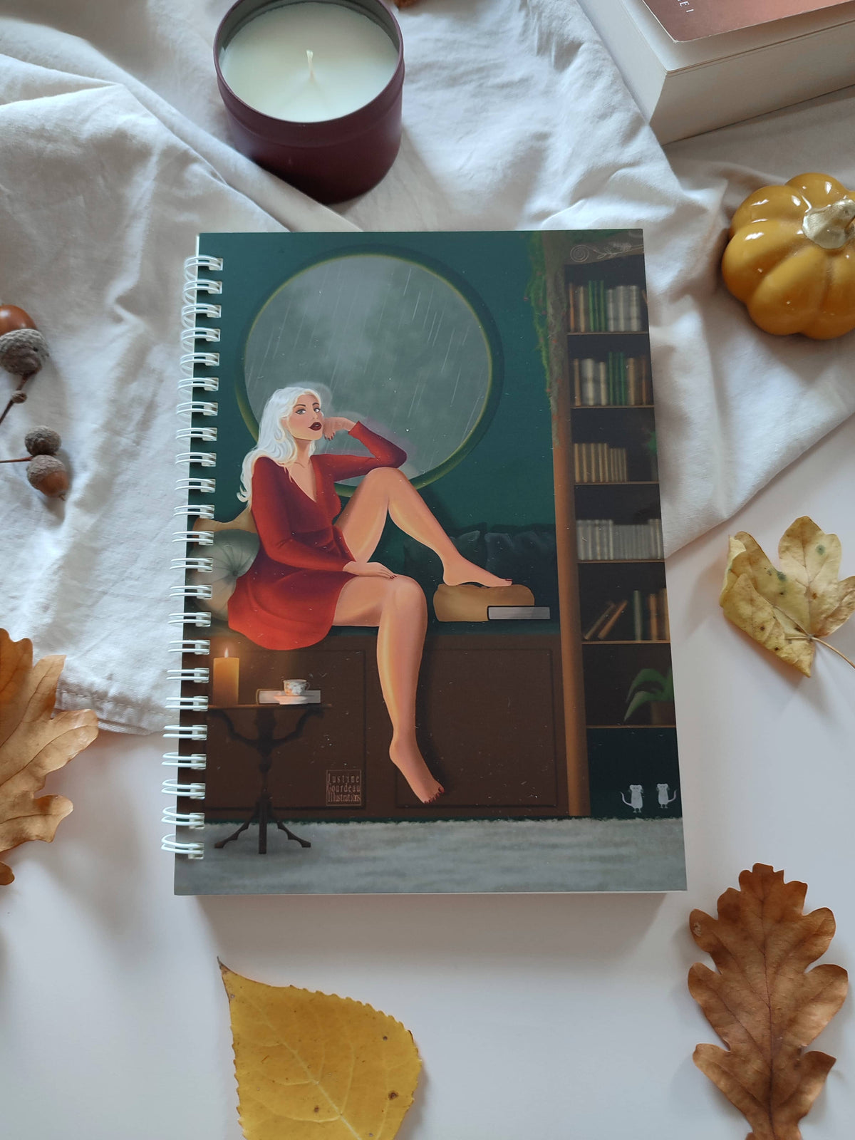carnet illustré Luna, couverture avant