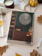 carnet illustré  Luna, couverture arrière gros plan