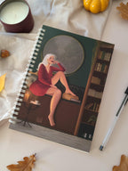 carnet illustré Luna, couverture avant gros plan
