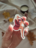 sticker holographique Luna au soleil
