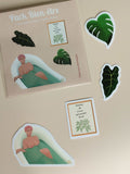 pack 4 stickers bien-être - Olenna