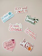 Sticker Holographique Je crois en moi