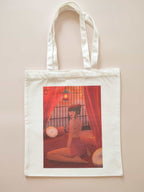 Totebag en toile illustré - Ivy