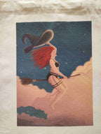 Totebag en toile illustré - Wynonna