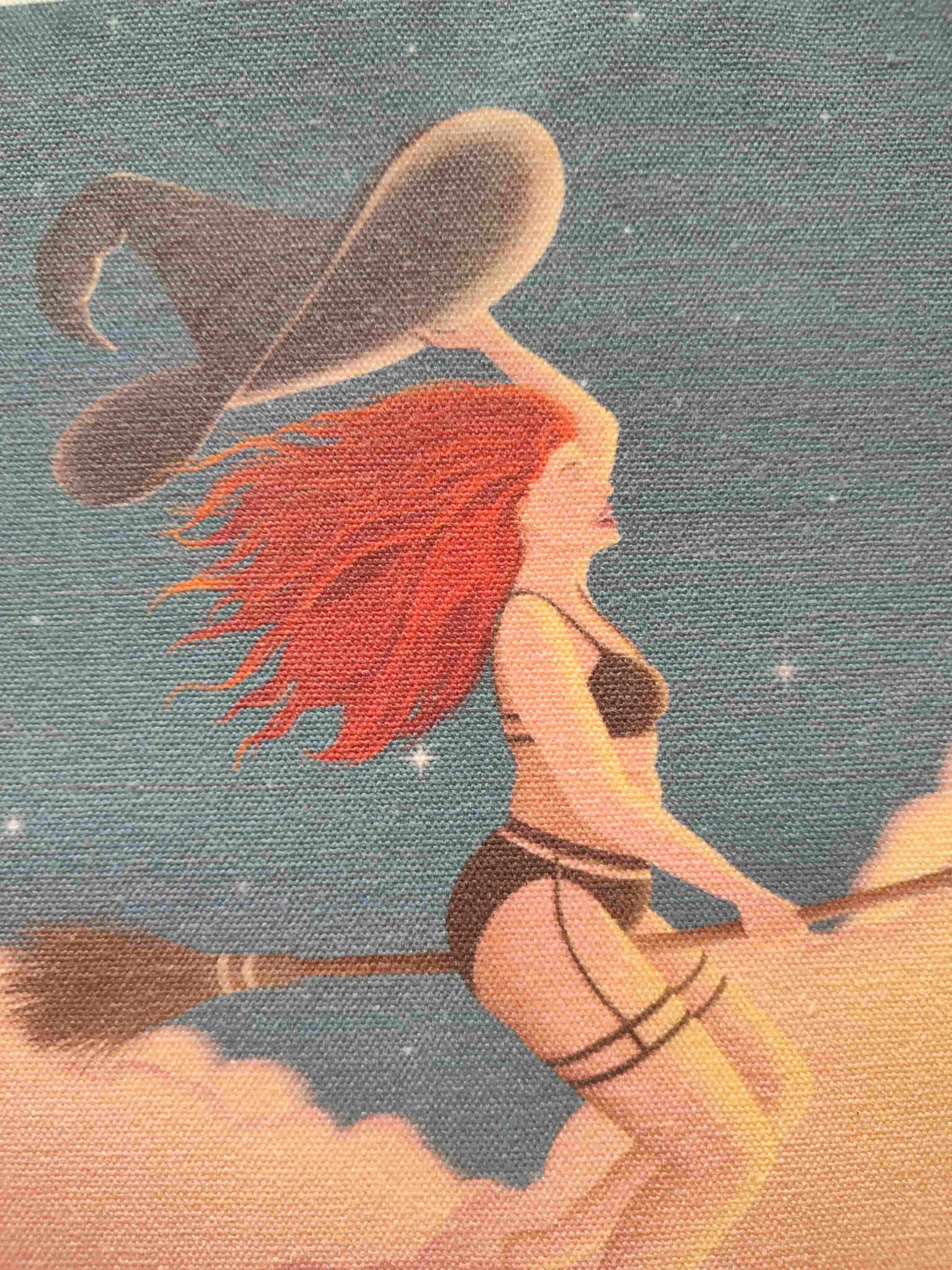 Totebag en toile illustré - Wynonna