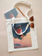 Totebag en toile illustré - Wynonna