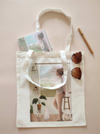 Totebag en toile illustré - Lalya