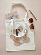 Totebag en toile illustré - Zinlena