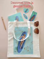 Totebag en toile illustré - Thalia