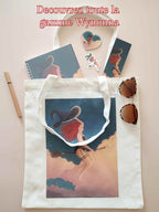 Totebag en toile illustré - Wynonna