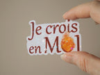 Sticker Holographique - Je crois en moi