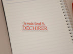 Sticker Holographique - je vais tout déchirer