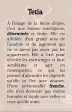 Affiche décoration féminine Tetia - 3 tailles