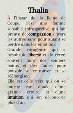 Carnet de journaling créatif féminin - Thalia