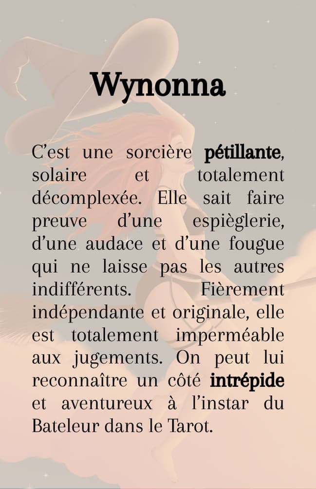 Affiche décoration féminine Wynonna - 3 formats