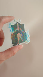 Sticker Holographique Tetia